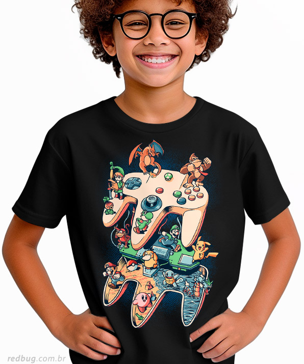 Camiseta Joystick N64