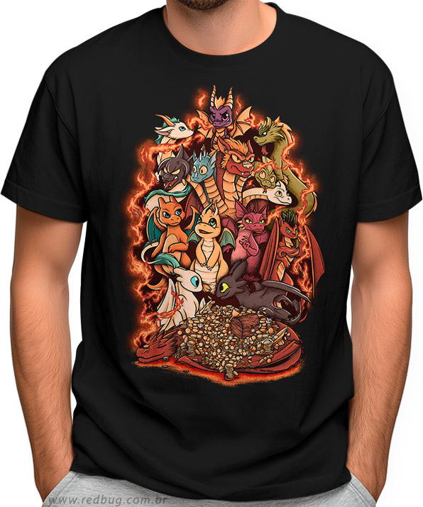 Camiseta Reunião de Dragões