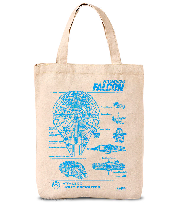 Ecobag Millennium Falcon