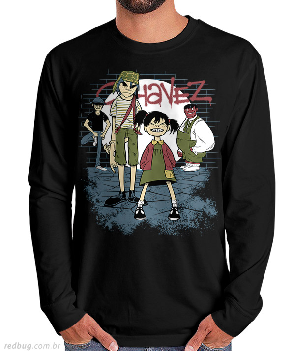 Manga Longa Chavez Rock Band
