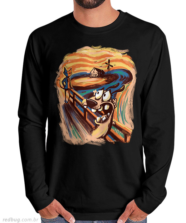 Manga Longa O Grito de Coragem