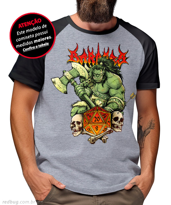 Raglan RPG Classe Bárbaro