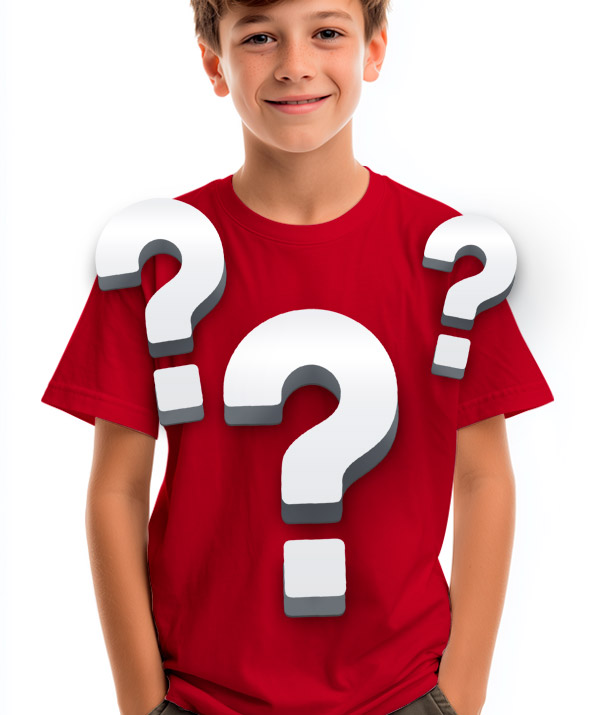 Camiseta Surpresa Infantil