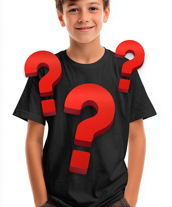 Camiseta Surpresa Infantil