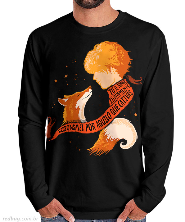 Manga Longa Pequeno Príncipe