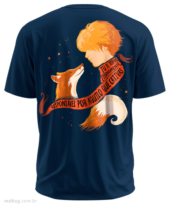 Estampa Costas Pequeno Príncipe