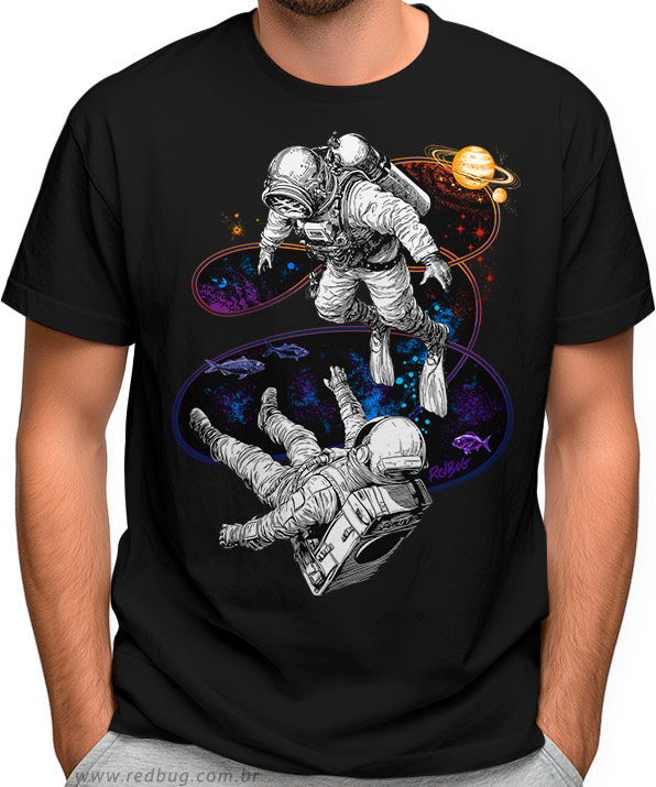 Camiseta Mergulho Interestelar