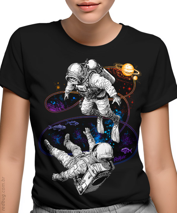 Camiseta Mergulho Interestelar
