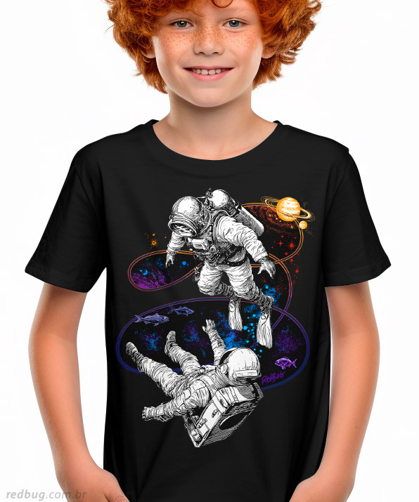 Camiseta Mergulho Interestelar