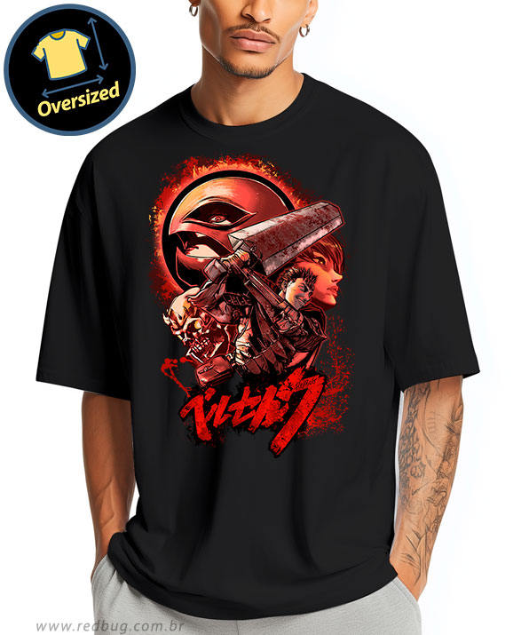 Camiseta Oversized Berserk