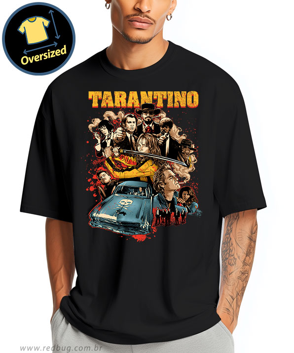 Camiseta Oversized Tarantino