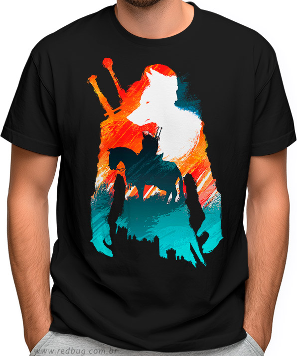 Camiseta Geralt de Rivia