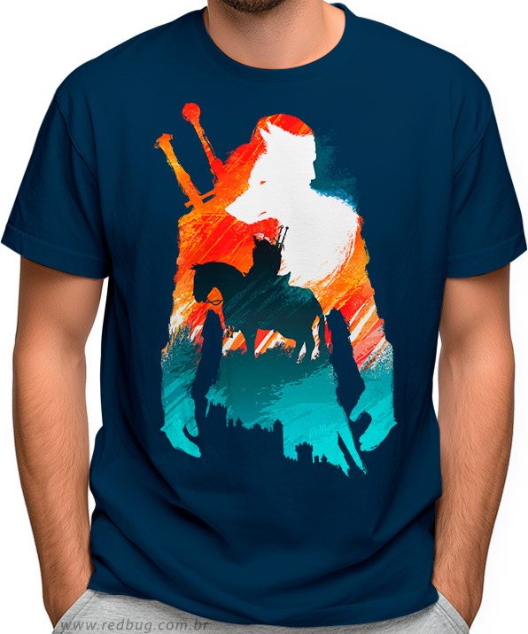 Camiseta Geralt de Rivia