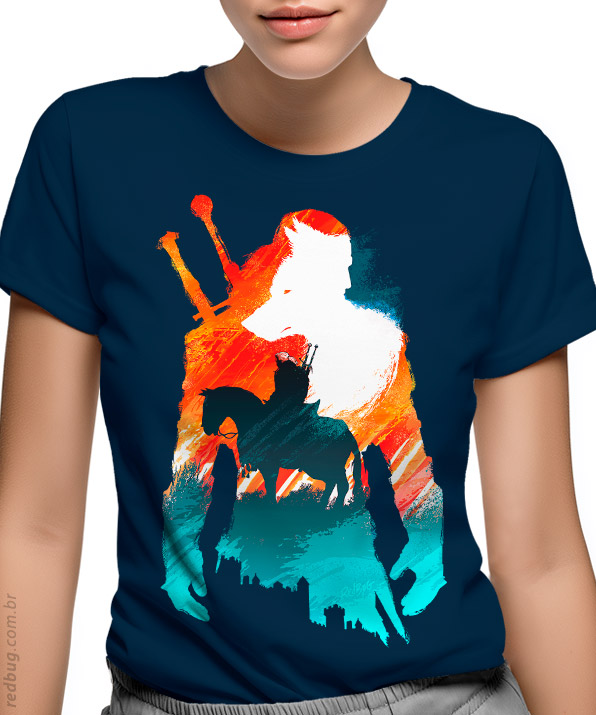 Camiseta Geralt de Rivia
