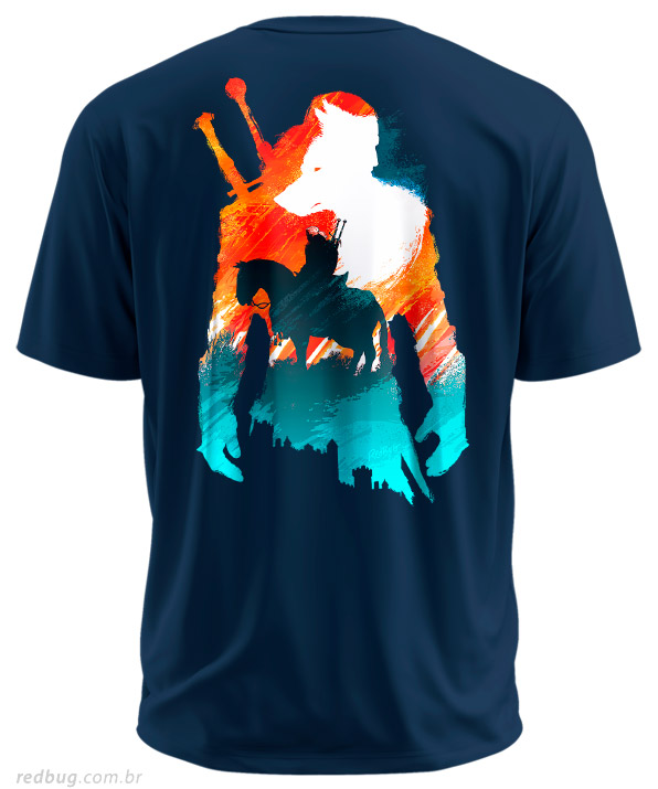 Estampa Costas Geralt De Rivia