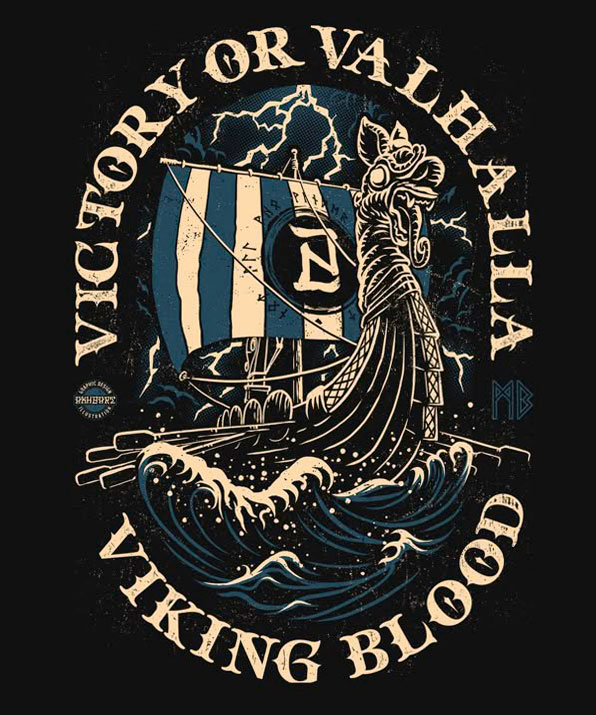 Camiseta Viking Blood