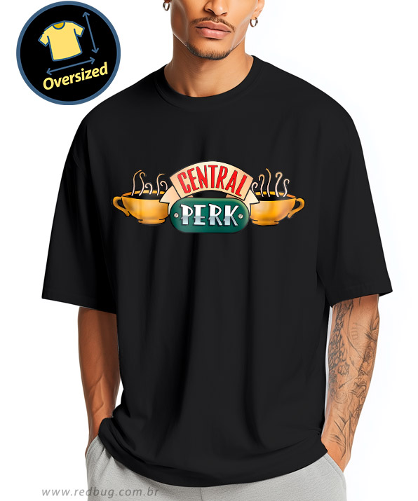 Camiseta Oversized Central Perk