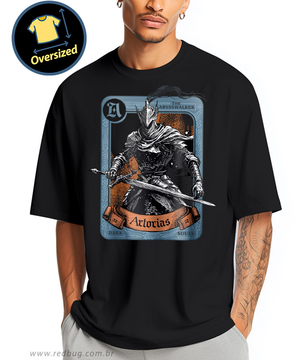 Camiseta Oversized Artorias The Abysswalker