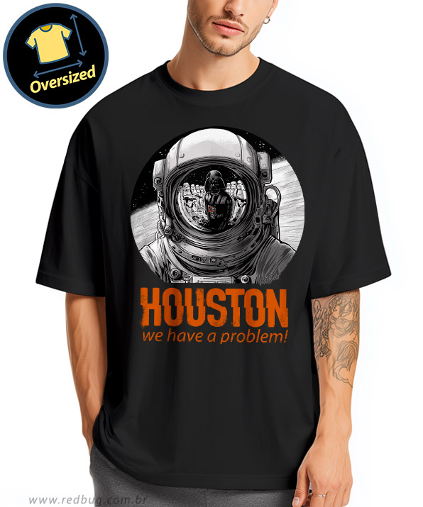 Camiseta Oversized Houston Wars