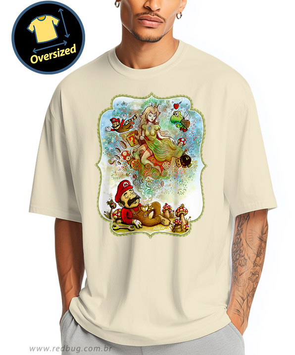 Camiseta Oversized Mario's Dreams