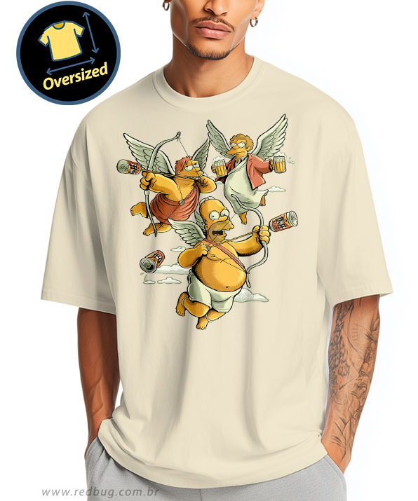 Camiseta Oversized Cupidos Cervejeiros