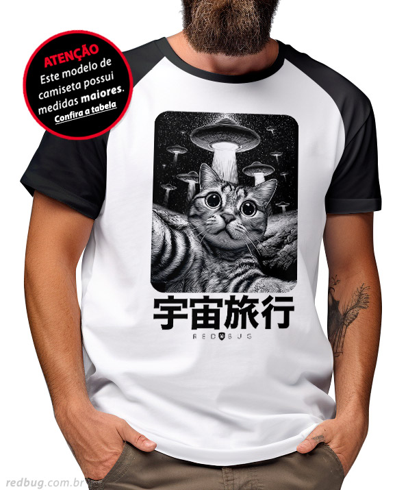 Raglan Tokyo Space Cat