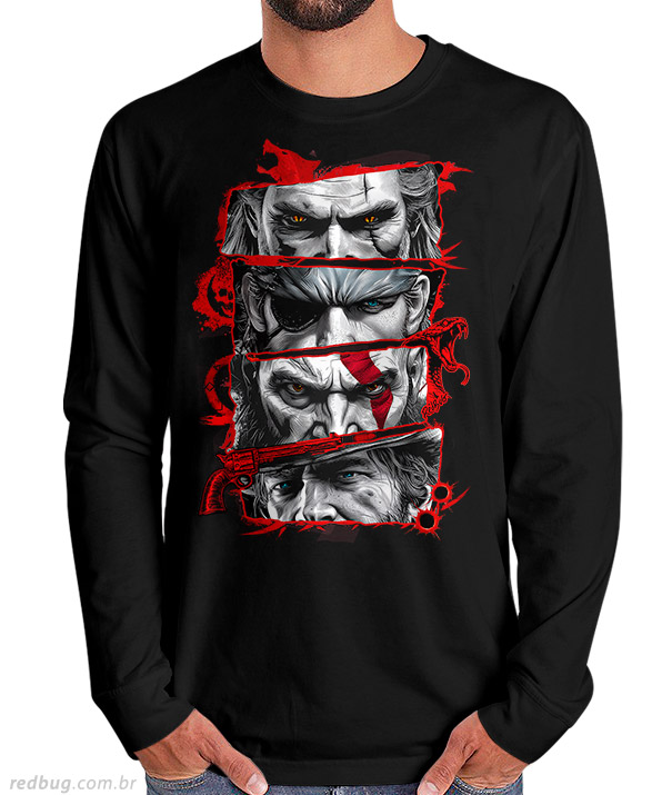 Manga Longa Fúria Gamer