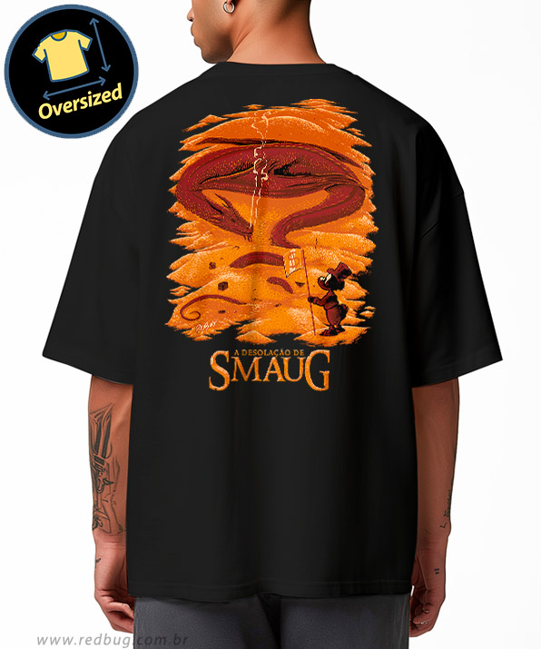 Camiseta Oversized Smaug
