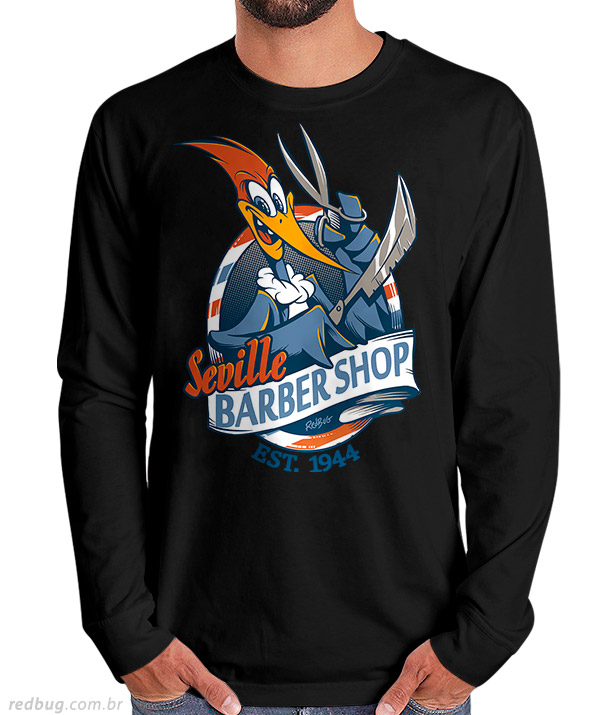 Manga Longa Barbeiro de Seville