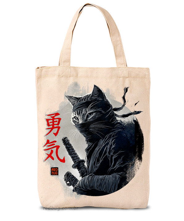 Ecobag Gato Ninja
