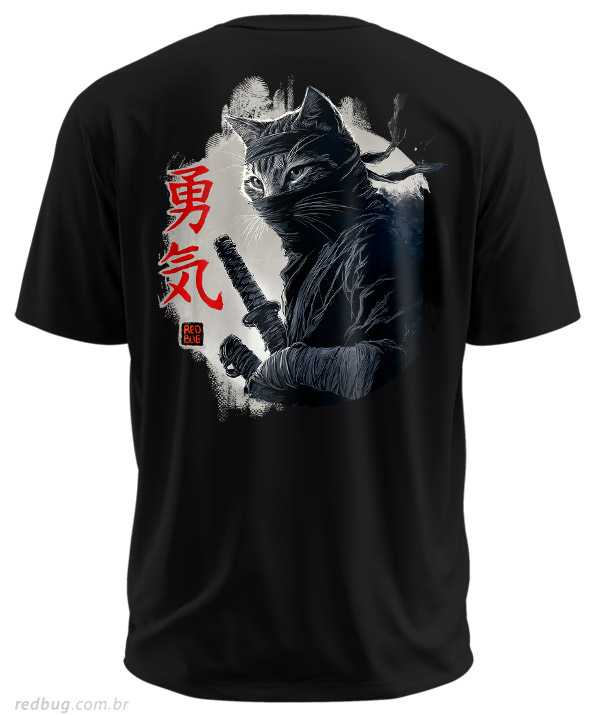 Estampa Costas Gato Ninja