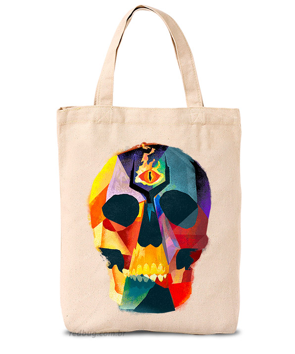 Ecobag Crânio de Mordor