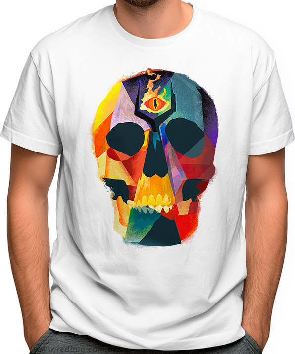 Camiseta Crânio de Mordor