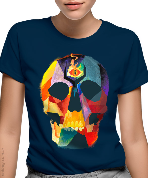 Camiseta Crânio de Mordor
