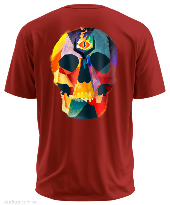 Estampa Costas Crânio de Mordor