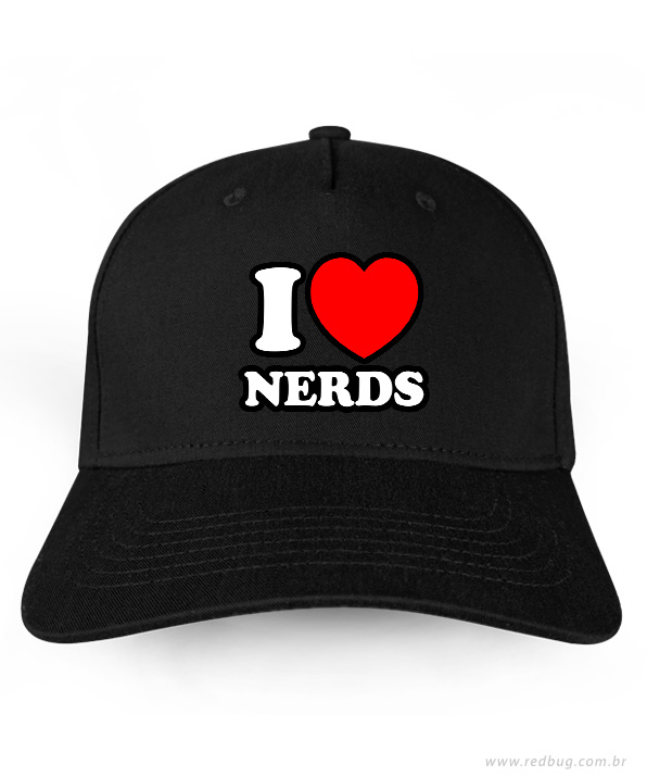 Boné Eu Amo Nerds