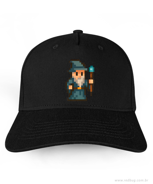 Boné RPG Pixel Mago