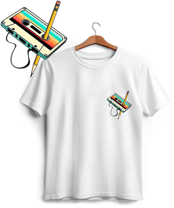 Camiseta Old School Music