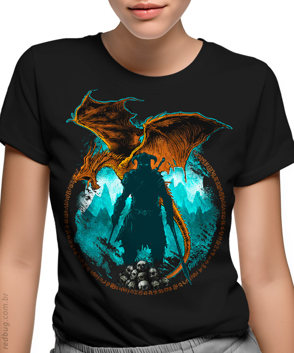 Camiseta Sombra de Dovahkiin