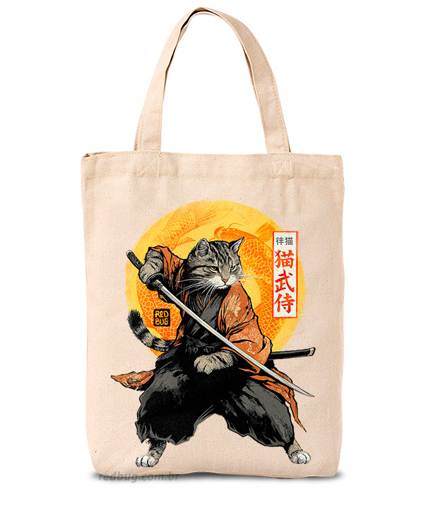 Ecobag Sete Vidas Samurai