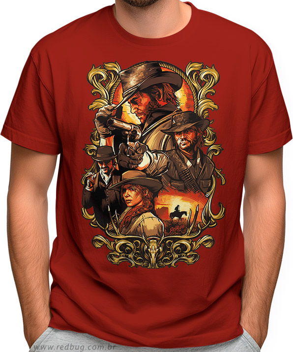 Camiseta Red Dead