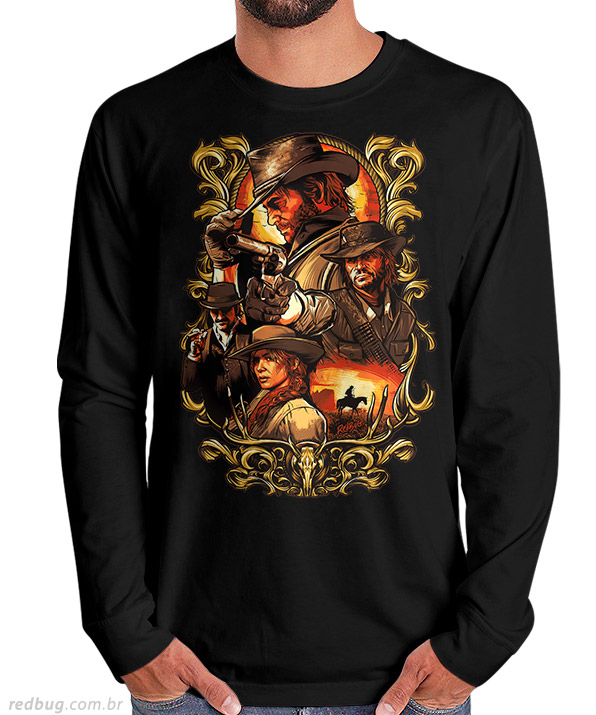 Manga Longa Red Dead