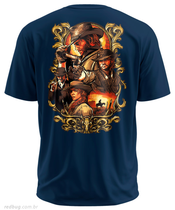 Estampa Costas Red Dead