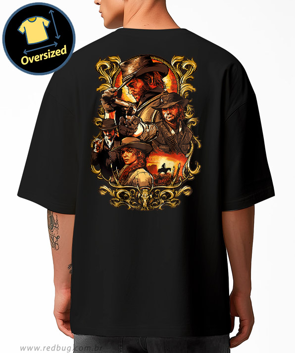 Camiseta Oversized Red Dead