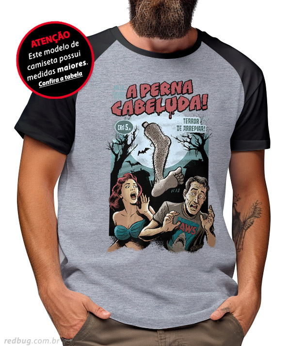 Raglan A Perna Cabeluda