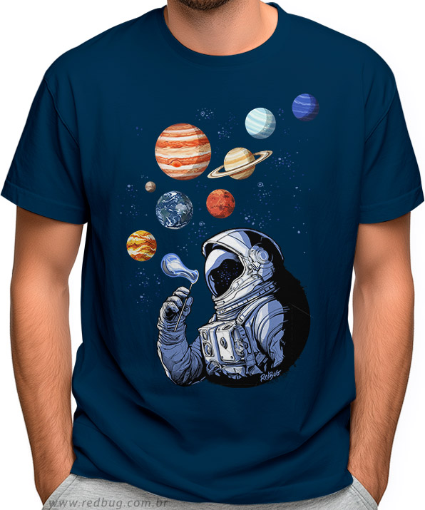 Camiseta Teoria das Bolhas