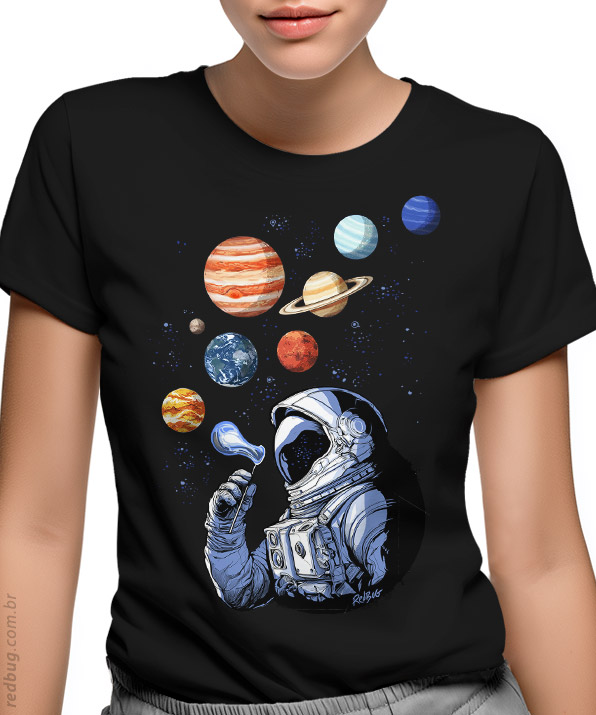 Camiseta Teoria das Bolhas