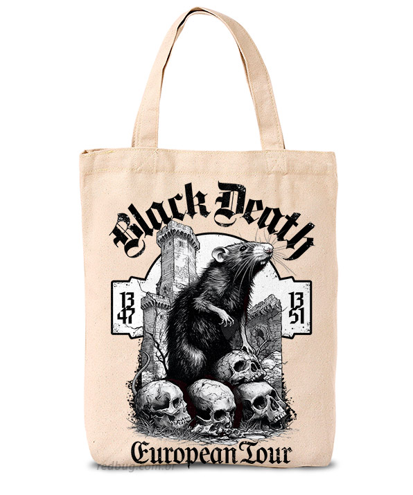 Ecobag Peste Negra 1347