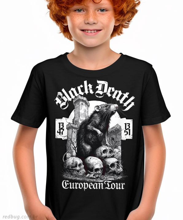 Camiseta Peste Negra 1347