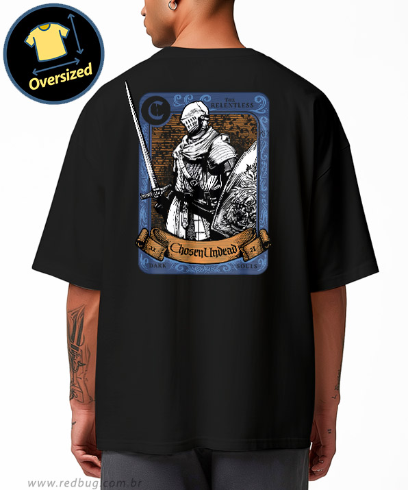 Camiseta Oversized Chosen Undead